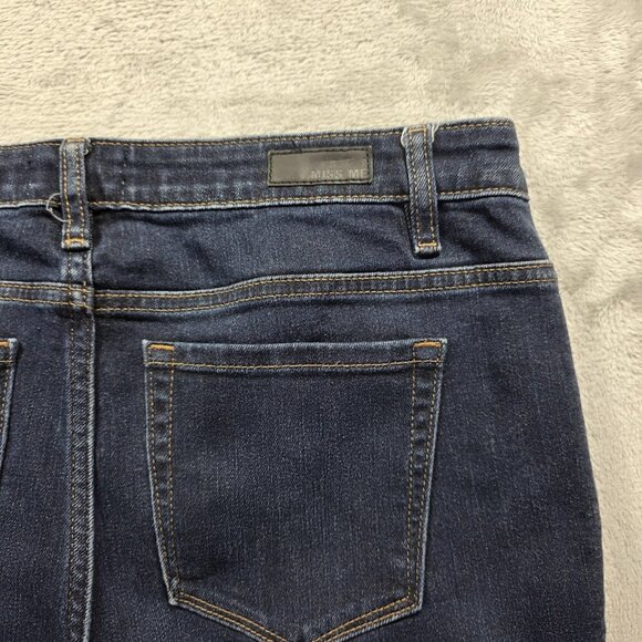 Miss Me Jeans Womens 30 Dark Wash Skinny Button Fly Stretch Denim M2188SN 5DW - Picture 6 of 10